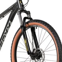 Велосипед Foxx Meridian 26 р.14 2026 26AHD.MERIDIAN.14BK6 (черный)