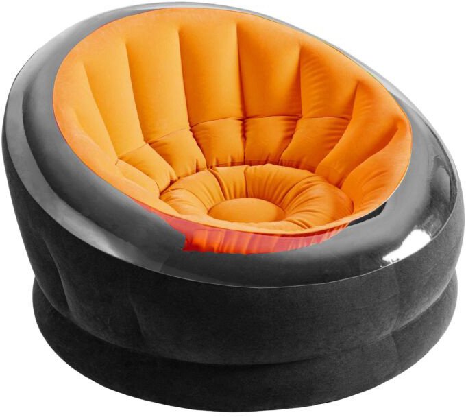Надувное кресло Intex 68582 (оранжевый)