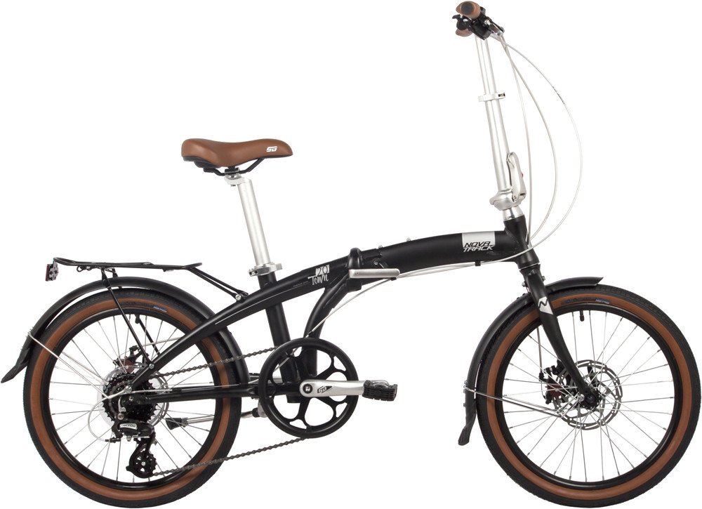 

Велосипед Novatrack Town alloy 8 D 2024 (черный)