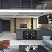 Винный шкаф Temptech PRESPROX60SRB