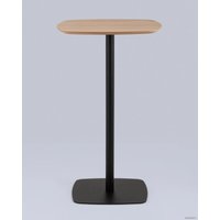 Барный стол Stool Group Form 60x60 T-005H (светлое дерево/черный)