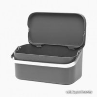 Контейнер для пищевых отходов Brabantia Caddy 1.8 л (темно-серый)