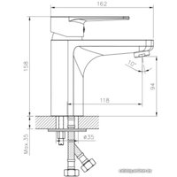 Смеситель Decoroom DR72011