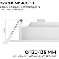 Точечный светильник Apeyron Electrics 06-162