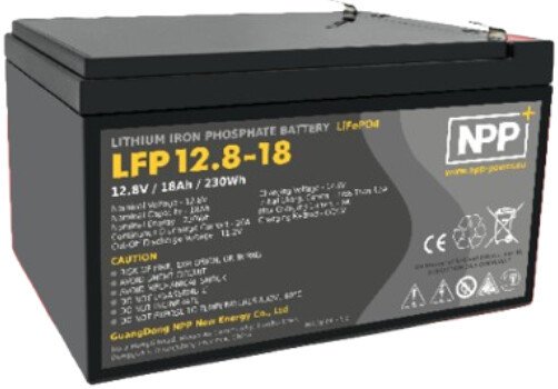 Аккумулятор для ИБП NPP LFP12.8-18Ah 12.8V 18Ah