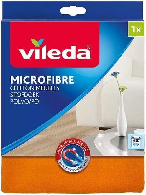 

Салфетка хозяйственная Vileda Microfibre 168863 (оранжевый)