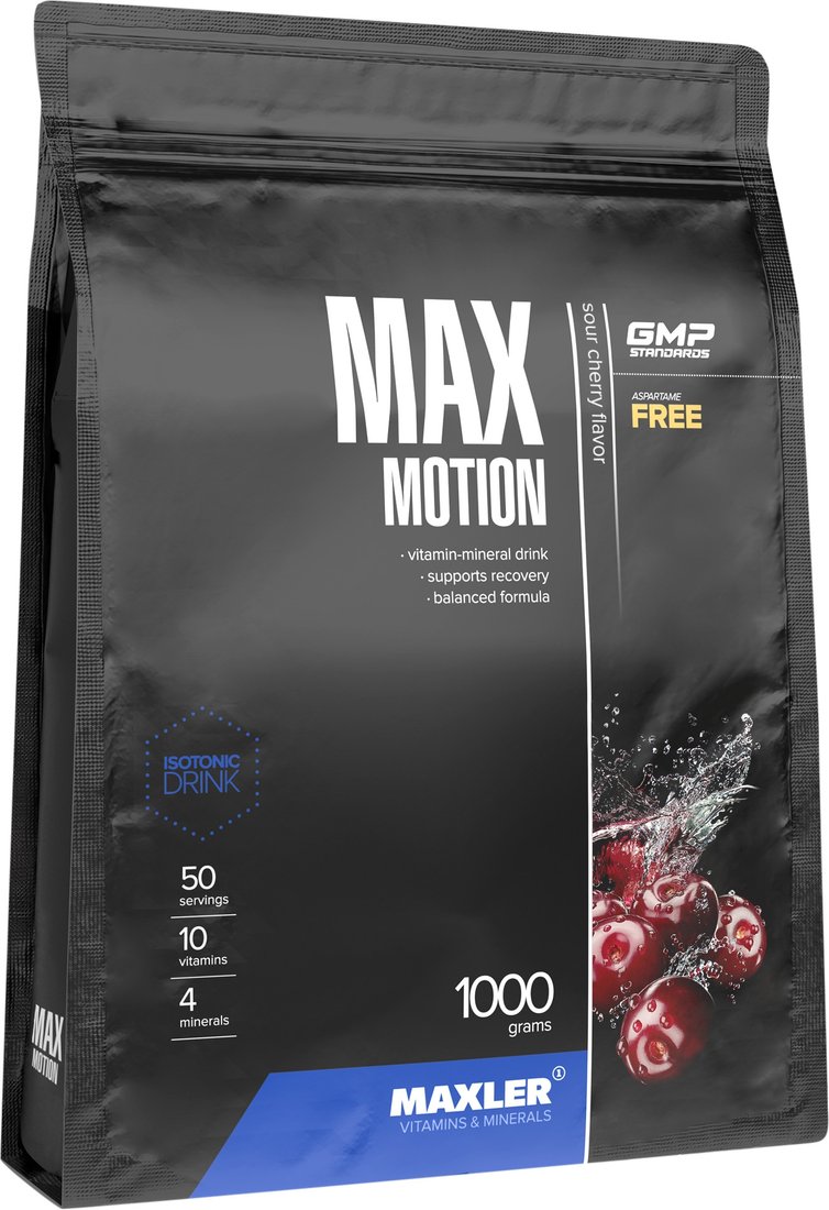 Изотоник Maxler Max Motion (1000 г, вишня)