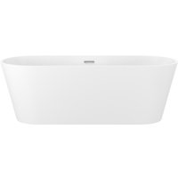 Ванна Wellsee Shell 150x73 28170201R (отдельностоящая ванна белый глянец, экран, ножки, сифон-автомат хром) в Пинске