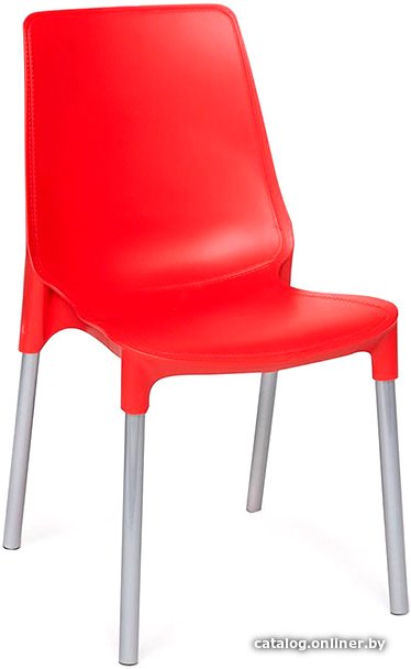 Садовый стул TetChair Genius Silver mod. 75 (красный)