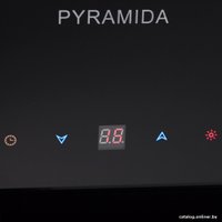 Кухонная вытяжка Pyramida HES 30 (D-600 mm) Black/AJ