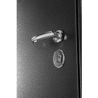 Металлическая дверь Guard Термо MG75 87х205 левая (черное серебро/серый)