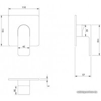 Смеситель Omnires Baretti BA7845 CR