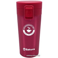 Термокружка Sakura TM-01-380P 0.38л (розовый)