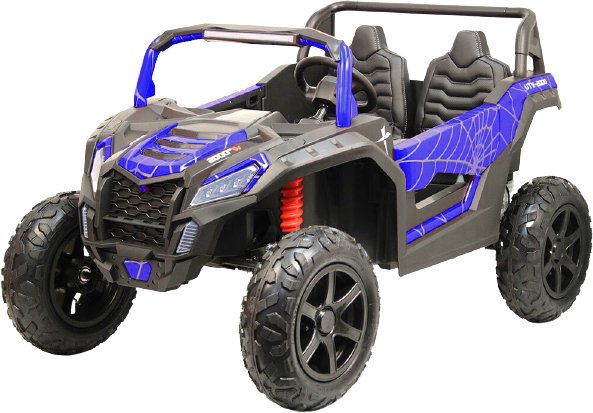 

Электробагги RiverToys M222MM (синий паук)