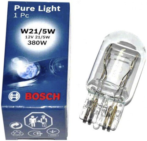 Лампа накаливания Bosch W21/5W Pure Light 1987302252 1шт