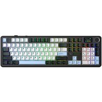 Клавиатура AULA F108 Pro (черный/белый/голубой, Leobog Reaper, без кириллицы)