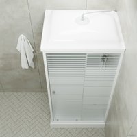 Душевая кабина Triton Квадро А3 ДН4 120х80 R (полосы)