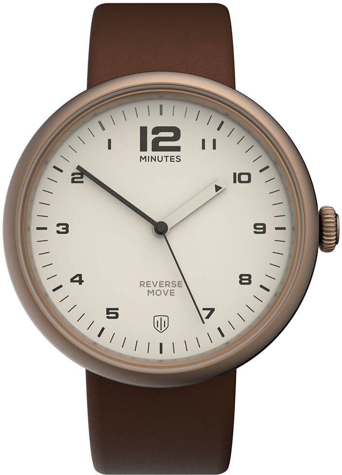 

Наручные часы со сменной частью HVILINA Twelve Minutes Bronze