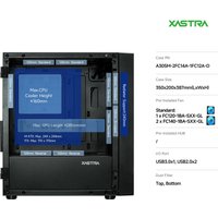 Корпус XASTRA A305M 3ARGB (черный)