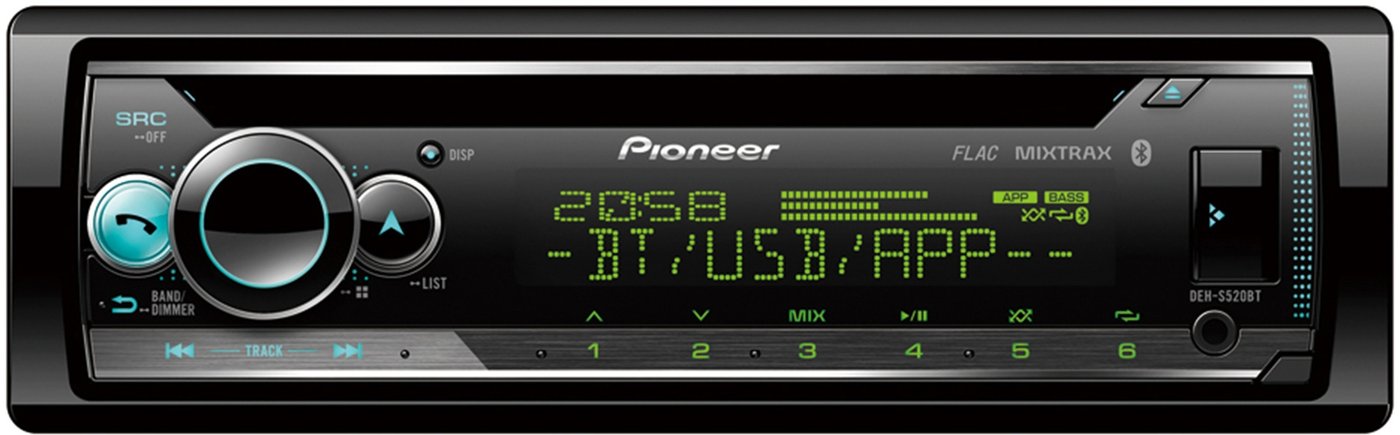 

CD/MP3-магнитола Pioneer DEH-S520BT