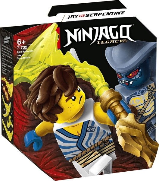 

Конструктор LEGO Ninjago 71732 Легендарные битвы: Джей против воина-Серпентина