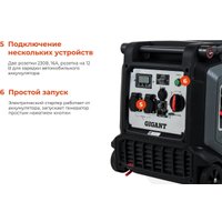 Бензиновый генератор Gigant GPIGL-3800E