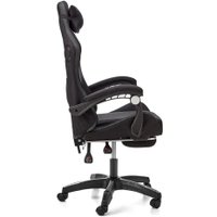Игровое (геймерское) кресло Jiqiao DG8003-BT (черный)