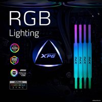 Оперативная память ADATA XPG Lancer RGB 16ГБ DDR5 5200 МГц AX5U5200C3816G-CLARBK в Лиде