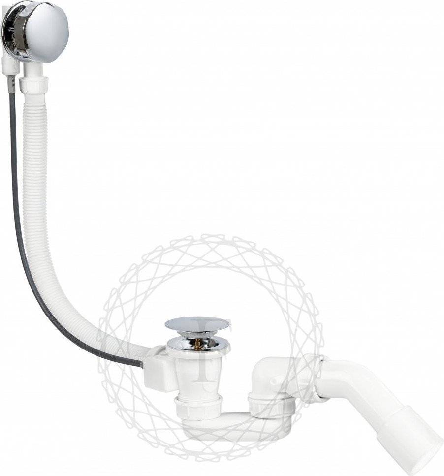 

Сифон Filarete FL80 (хром)