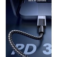 Кабель Ugreen L513 45067 USB Type-C - USB Type-C (1 м, черный)