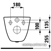 Унитаз подвесной Laufen Pro Rimless 8209650000001 + 8969513000001 с пневмокрышкой