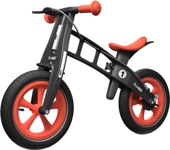 Беговел FirstBIKE Limited с тормозом (оранжевый)