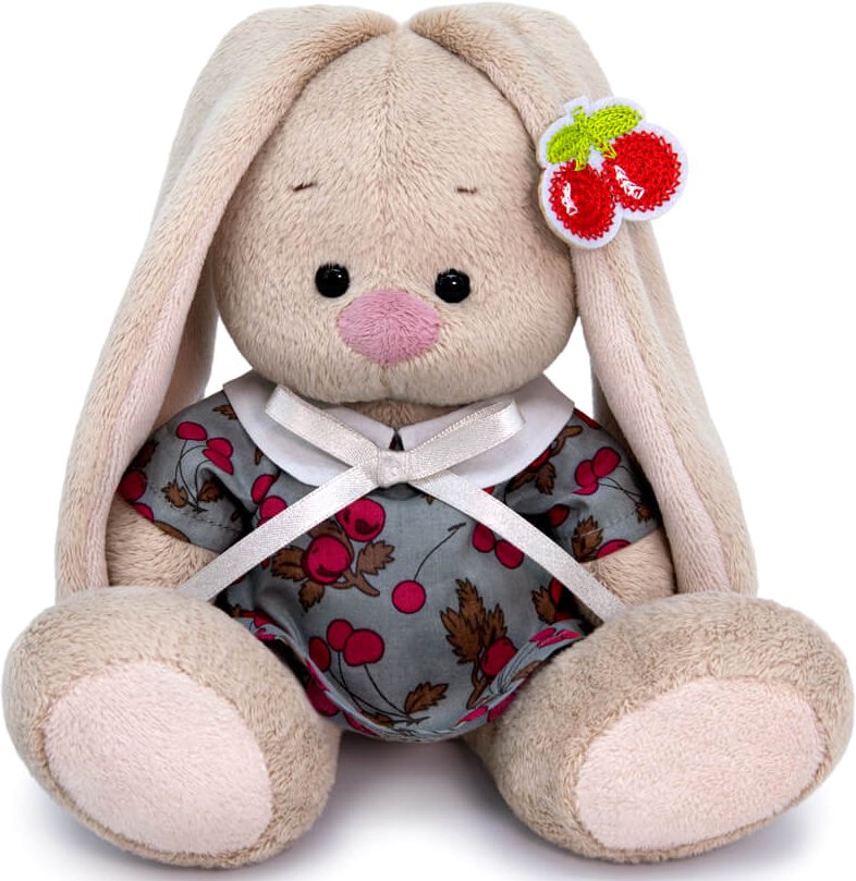 

Классическая игрушка BUDI BASA Collection Зайка Ми в платье с вишней SidX-528