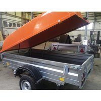 Одноосный прицеп AvtoS A25M1B (2500x1300x300, R13, ресс. AL-KO)