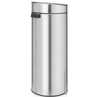 Мусорное ведро Brabantia Touch Bin New 30 л (стальной с защитой от отпечатков)