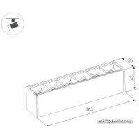 Трековый светильник Arlight MAG-LASER-45-L160-6W Warm3000 026935