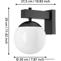 Уличный настенный светильник Eglo Bufalata 900669