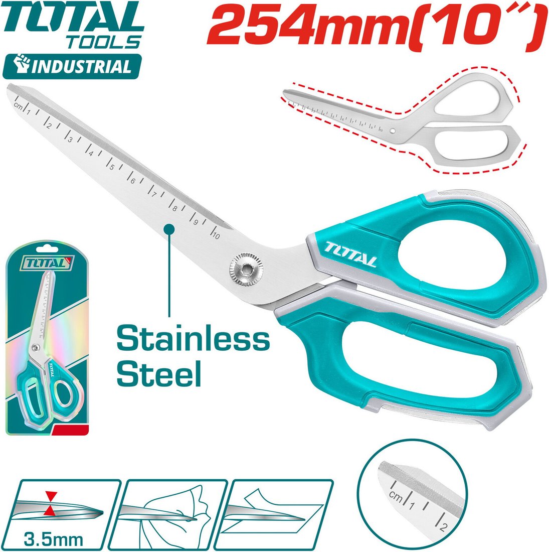 Ножницы технические Total THSCRS25088