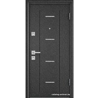 Металлическая дверь Torex Дельта MP-28 205x96 (черный/серый, правый)
