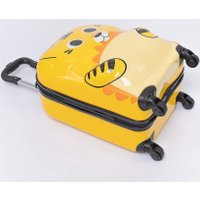 Чемодан-спиннер Ecotope Тигр 324-L-1-16-YLW (желтый)