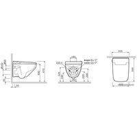 Унитаз подвесной AM.PM Inspire 2.0 CCC50A1700SC