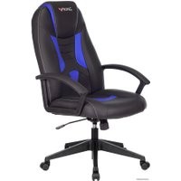 Игровое (геймерское) кресло Zombie VIKING-8/BL+BLUE (черный/синий)
