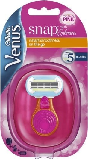 

Бритвенный станок Gillette Venus Snap Embrace 1 сменная кассета 7702018364510