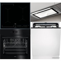 Комплект встраиваемой техники AEG BPE742380B + IKE64441FB + Electrolux KECB8300L + Elica Hidden 2.0 IXGL/A/60