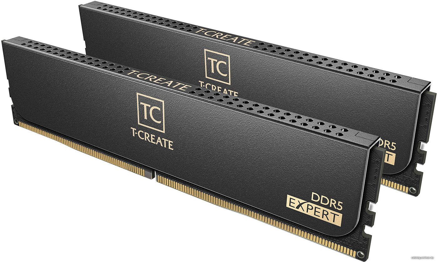Оперативная память Team T-Create Expert 2x32ГБ DDR5 6400 МГц CTCED564G6400HC40BDC01