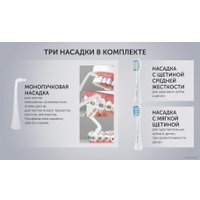 Электрическая зубная щетка Polaris PETB 0701 TC (белый)