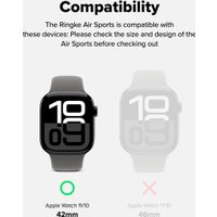 Чехол Ringke Air Sports для Apple Watch 11 / 10 42 mm Warm Gray