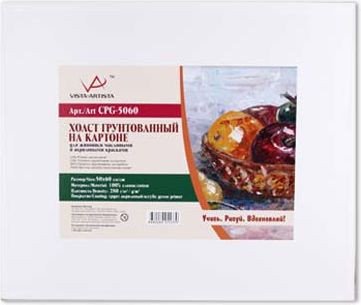 

Холст для рисования Vista-Artista CPG-5060 хлопок 50х60 см