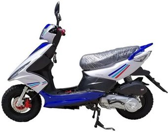 Скутер Vento Corsa VMC BY49QT-2A (белый/синий)