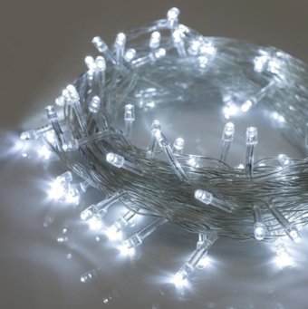 Светодиодная гирлянда Гирлянда бай 100 LED (5 м, белый)